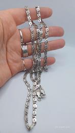 Zilveren herenketting 835 81 cm, Ophalen of Verzenden, Zo goed als nieuw, Zilver, Zilver