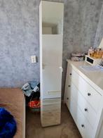 Badkamerkast met spiegel/Wit, Huis en Inrichting, Badkamer | Badkamermeubels, (Half)hoge kast, 25 tot 50 cm, Minder dan 50 cm