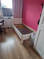 Witte Eenpersoons Bed elba uit Beterbed- 90x200 z.g.a.n, 90 cm, Eenpersoons, Wit, Ophalen of Verzenden