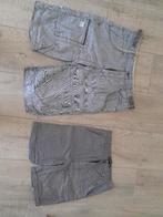2 korte herenbroeken maat M, Ophalen of Verzenden, Zo goed als nieuw, Maat 48/50 (M)