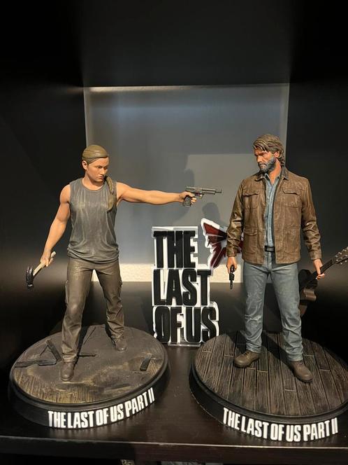 Last of Us 2 Abby en Joel Miller Statue, Spelcomputers en Games, Games | Overige, Zo goed als nieuw, 1 speler, Vanaf 18 jaar, Ophalen of Verzenden