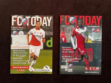 FC Today FC Utrecht programmaboekjes beschikbaar voor biedingen