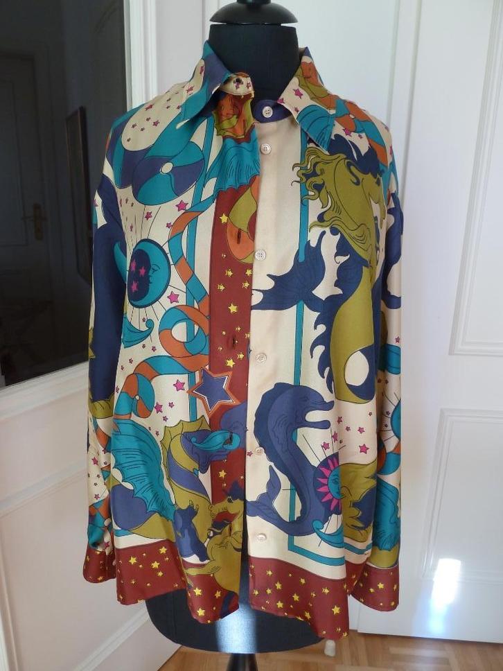 Max Mara Weekend twill geweven zijden blouse, mt. 40, nieuw, Kleding | Dames, Blouses en Tunieken, Nieuw, Maat 38/40 (M), Overige kleuren