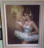 schilderij origineel Eugène Tissot Ballerina 60er, Antiek en Kunst, Kunst | Schilderijen | Klassiek, Ophalen