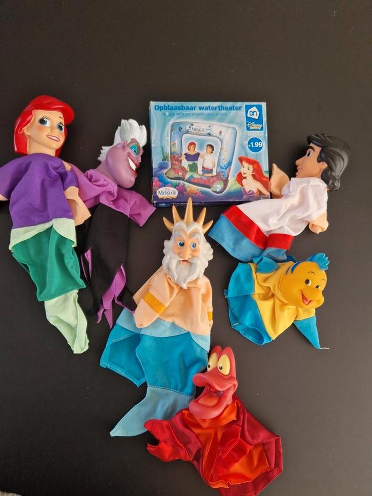 Handpoppen Disney Ariël serie AH, Verzamelen, Poppen, Nieuw, Pop, Ophalen of Verzenden