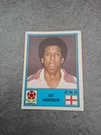Panini sticker Euro 80 Italia. Speler Viv Anderson Engeland., Verzenden, Zo goed als nieuw, Sticker