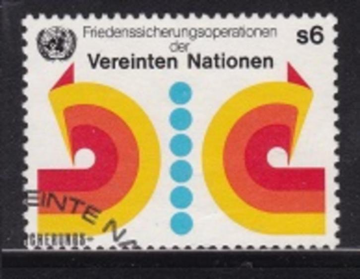 2832 – VN Wenen michel 11 gestempeld , Vredeshandha, Postzegels en Munten, Postzegels | Europa | Overig, Gestempeld, Overige landen