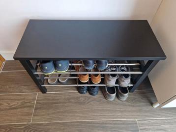Bank met schoenenrek IKEA Tjusig beschikbaar voor biedingen