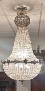 Grote Kroonluchter zaklamp lengte 110, doorsnee 80 cm, Ophalen, Zo goed als nieuw