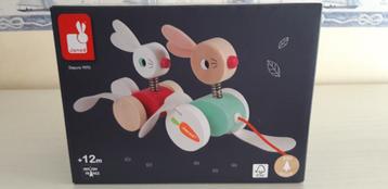 Nieuw Janod Zigolos trekfiguur konijn beschikbaar voor biedingen