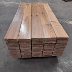 Massief grenen vloer 41 m2 vloerdelen 19,3 cm breed, Doe-het-zelf en Verbouw, Ophalen, Gebruikt, Parket