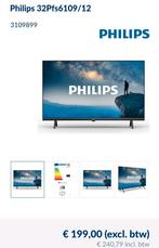 Philips Smart TV 32" - Full HD LED - 32PFS6109/12, Ophalen of Verzenden, Nieuw, Audio