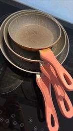 Koekenpannen, Huis en Inrichting, Keuken | Potten en Pannen, Ophalen of Verzenden, Zo goed als nieuw