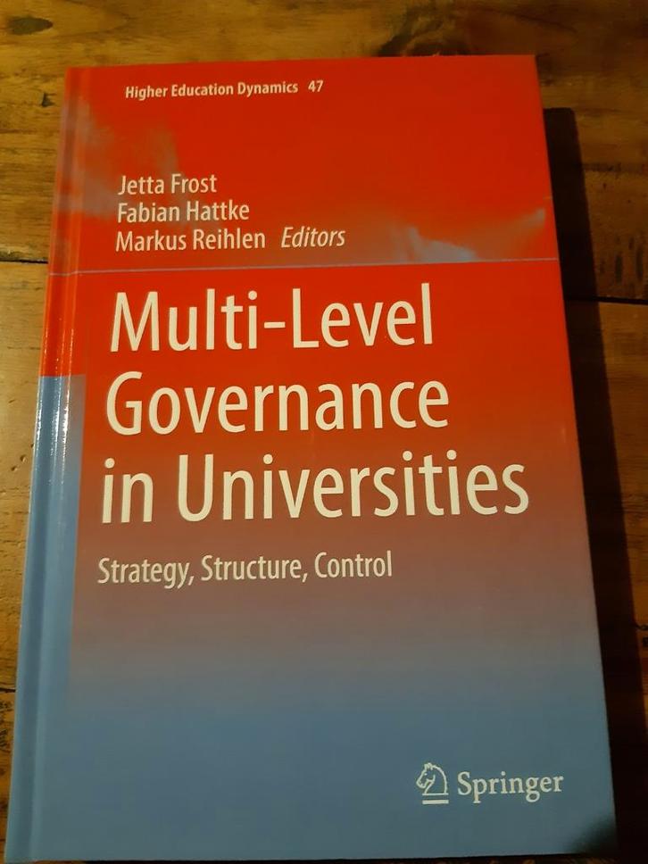 Multi-Level Governance in Universities, Boeken, Woordenboeken, Zo goed als nieuw, Engels, Overige uitgevers, Ophalen of Verzenden