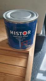 Histor Loodvrije Menie 250ml - Nieuw!, Doe-het-zelf en Verbouw, Verf, Beits en Lak, Bruin, Nieuw, Ophalen of Verzenden, Verf