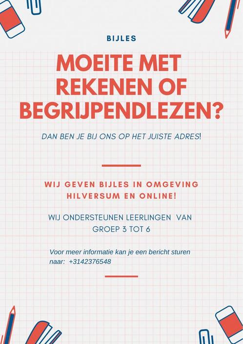Reken begrijpend lezen bijles, Boeken, Kinderboeken | Jeugd | 10 tot 12 jaar, Ophalen of Verzenden