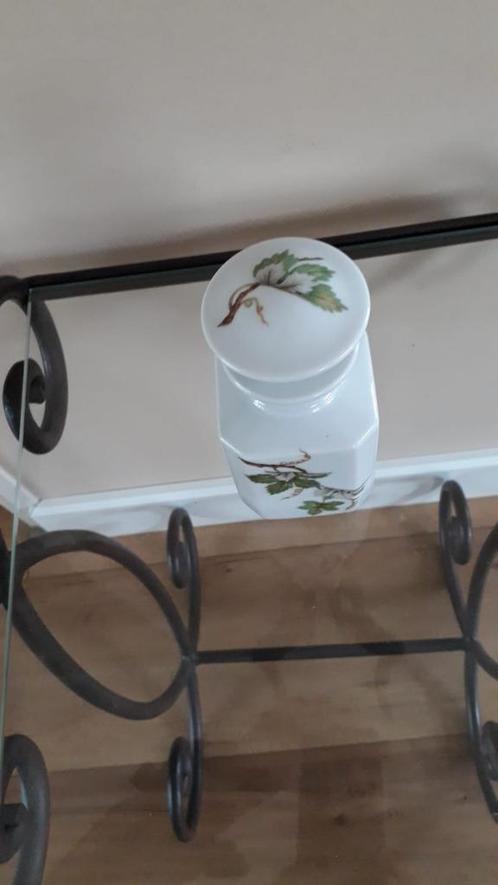mooie flacon Limoges, Verzamelen, Porselein, Kristal en Bestek, Zo goed als nieuw, Overige typen, Porselein, Ophalen of Verzenden