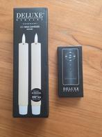 Deluxe homeart led kaarsen incl. Afstandbediening NIEUW!, Overige materialen, Nieuw, Ophalen of Verzenden, Crème
