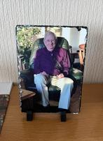 Fototegel Rechthoekig van Leisteen – Persoonlijk & Uniek, Minder dan 50 cm, Oorspronkelijke maker, Nieuw, Ophalen of Verzenden