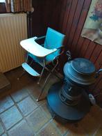 vintage  kinder eetstoel, Ophalen of Verzenden, Gebruikt, Overige typen