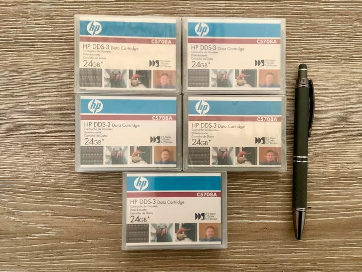 HPE C5708A Data cartridges (5x), Computers en Software, Overige Computers en Software, Nieuw, Ophalen of Verzenden