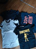 Meisjes T-shirts - Set van 4, Ophalen of Verzenden, Zo goed als nieuw, Hummel, Fortnite, Meisje