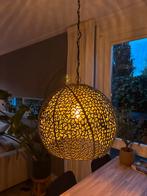 Gouden Hanglamp Bol Light & Living Sinula, Ophalen of Verzenden, Nieuw, Metaal, Minder dan 50 cm