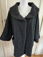 Zwarte boucle / teddy jas. Maat M, nieuwstaat, Maat 38/40 (M), Zwart, Ophalen of Verzenden, Onbekend