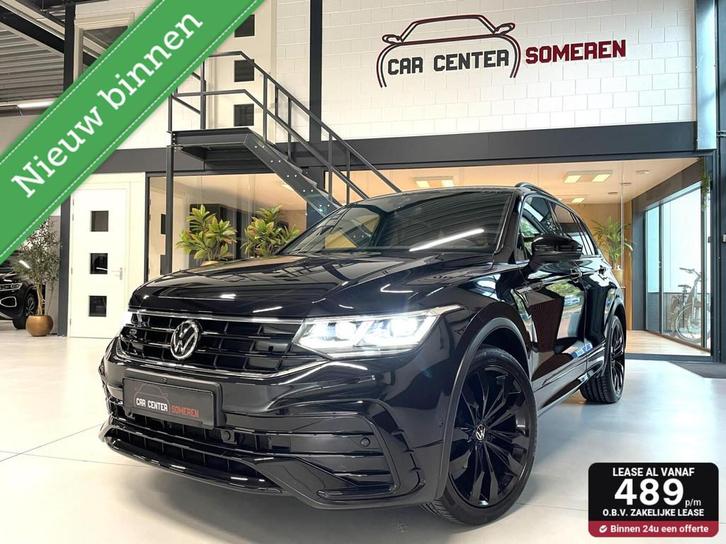 Volkswagen Tiguan 1.5 TSI R-Line Black Style/ 360 Cam/ 20''i, Auto's, Volkswagen, Bedrijf, Te koop, Tiguan, 360° camera, ABS, Achteruitrijcamera