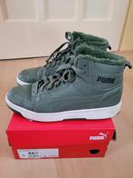 Puma hoge gevoerde sneakers schoenen groen 39 40, Schoenen, Jongen, Puma, Gebruikt