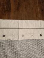 Wit lakentje met motief, Ophalen of Verzenden, Eenpersoons, Wit, Kussen