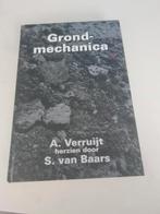 S. van Baars - Grondmechanica, Ophalen of Verzenden, Zo goed als nieuw, Bouwkunde, S. van Baars; A. Verruijt