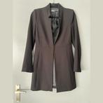 Zara zwarte lange blazer maat S, Ophalen of Verzenden, Zo goed als nieuw, Jasje, Maat 36 (S)