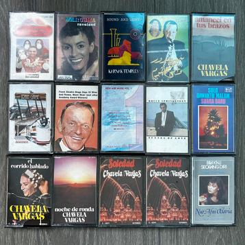 45 Diverse Cassettebandjes (zie beschrijving) beschikbaar voor biedingen