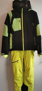 Spyder Titan/Dare Skipak, M/50, Zwart/groen/geel, bretels, Maat 48/50 (M), Ophalen of Verzenden, Spyder, Gedragen