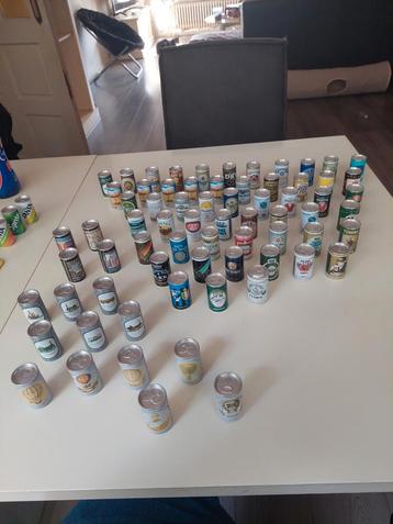 Miniatuur Bierblikjes Collectie beschikbaar voor biedingen