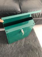 Te koop:goede neten Brievenbus Groene metTwee sluiten, Tuin en Terras, Brievenbussen, Ophalen of Verzenden, Zo goed als nieuw