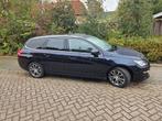 Peugeot 308 1.2 E-thp 130pk 2015 Blauw, Auto's, Stof, Zwart, 1199 cc, 1165 kg