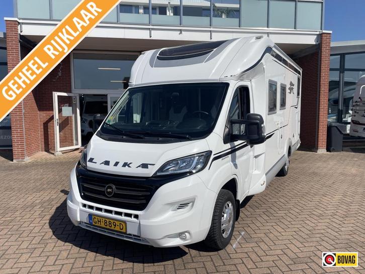 Laika Ecovip 409 4 persoons, Caravans en Kamperen, Campers, Bedrijf, tot en met 4, Half-integraal, Laika, Fiat, Diesel, Handgeschakeld
