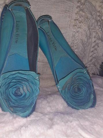 Turquoise loafers  beschikbaar voor biedingen