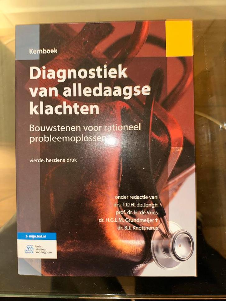 Diagnostiek van alledaagse klachten - Kernboek, Boeken, Studieboeken en Cursussen, Gelezen, WO, Beta, Ophalen of Verzenden