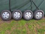 Fiat ducato 225-75-16 steek 5x130, banden 7-8mm, 16 inch, Banden en Velgen, Ophalen of Verzenden, Bestelwagen