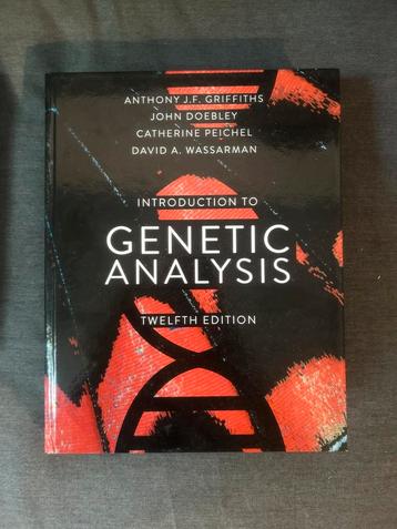 Genetic Analysis Twelfth Edition beschikbaar voor biedingen