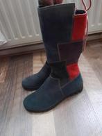 Think! Maat 38, Kleding | Dames, Schoenen, Hoge laarzen, Blauw, Ophalen of Verzenden, Zo goed als nieuw