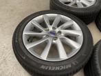 17 inch originele REX velgen + zomerbanden Volvo V60 / S60, Banden en Velgen, 17 inch, Ophalen of Verzenden, Volvo
