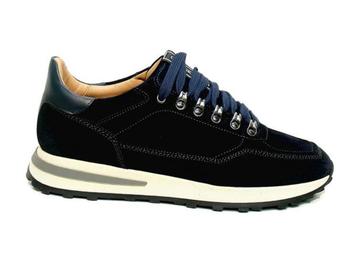 Laatste paar! Giorgio sneakers blauw suède – maat 45 – Nieuw beschikbaar voor biedingen