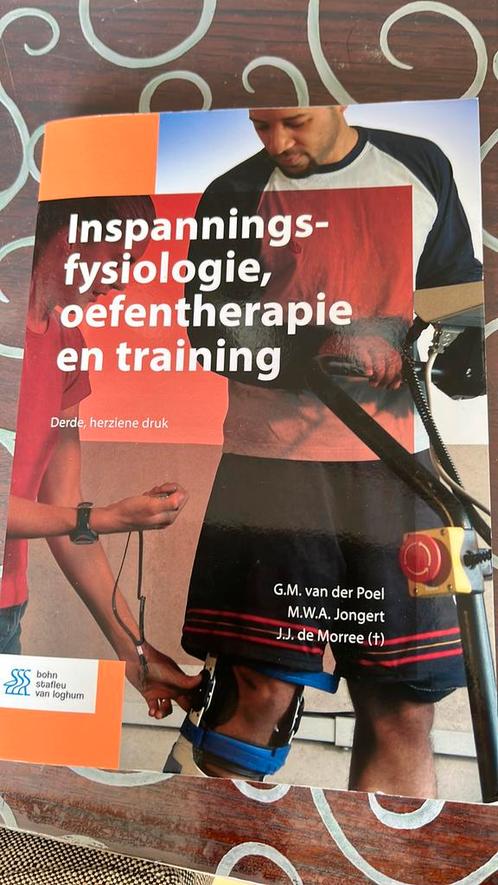 Inspanningsfysiologie, oefentherapie en training, Boeken, Wetenschap, Zo goed als nieuw, Ophalen of Verzenden