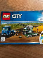 LEGO City vrachtwagen met oplegger + combine (nr. 60223), Ophalen of Verzenden, Zo goed als nieuw