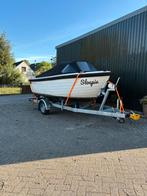 Oud Huyzer sloep 5.30, Watersport en Boten, Speedboten, Ophalen, Zo goed als nieuw, Minder dan 70 pk, 3 tot 6 meter