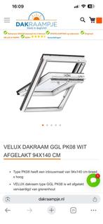 Velux dakraam ggu pk08 94x140cm draai kiep inc gootstukken, Ophalen, 80 tot 120 cm, 120 tot 160 cm, Nieuw